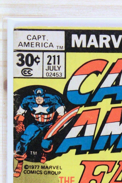 Captain America #211 – Marvel (1977) 8.0 VF Jack Kirby story