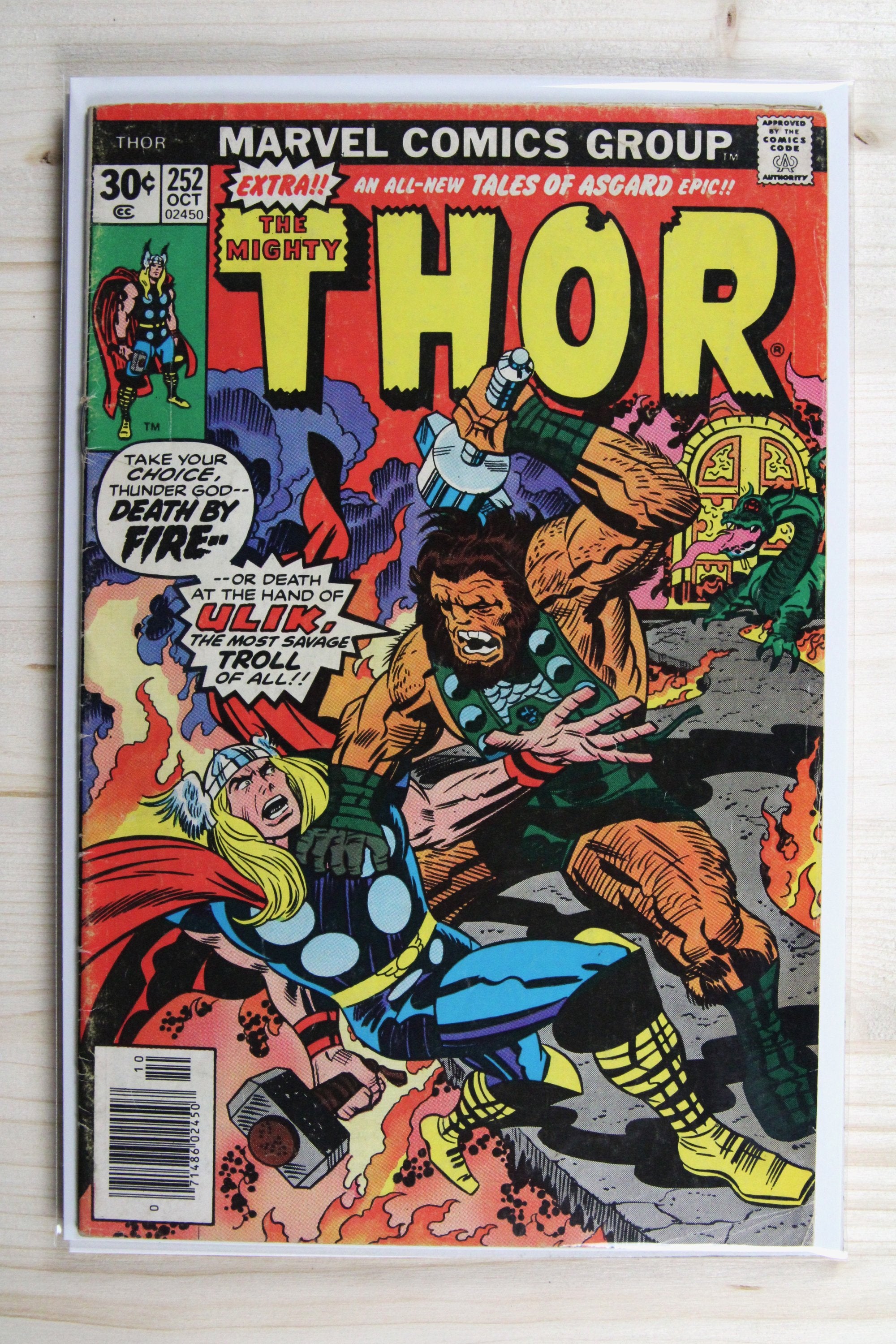 Thor #252 – Marvel (1976) 6.0 FN If Asgard Should Perish | Jack Kirby art