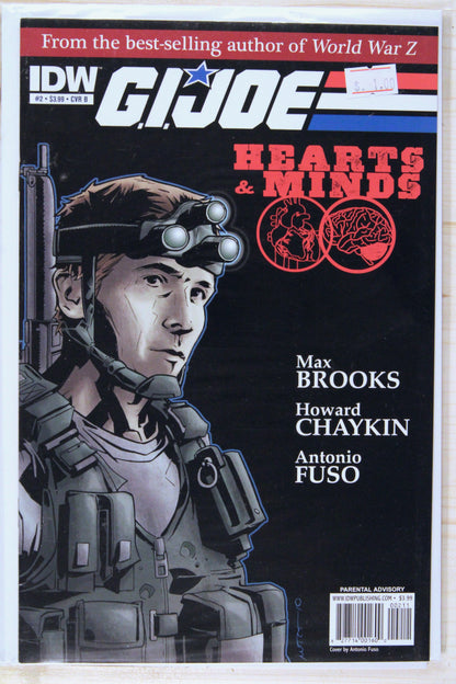 G.I. Joe: Hearts & Minds #2 – IDW Publishing (2010) 9.4 NM Cover B