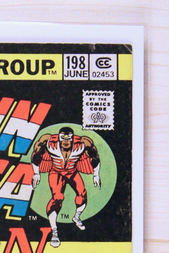 Captain America #198 – Marvel (1976) 6.5 FN+ Madbomb | Jack Kirby story | Newsstand Edition