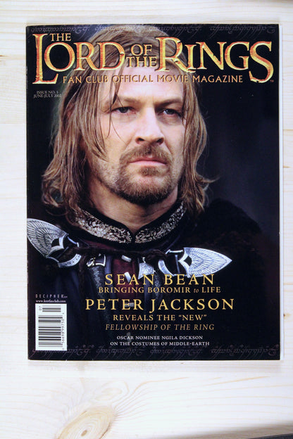 Lord of the Rings Fan Club Magazine #1-17 (2003) Full Run