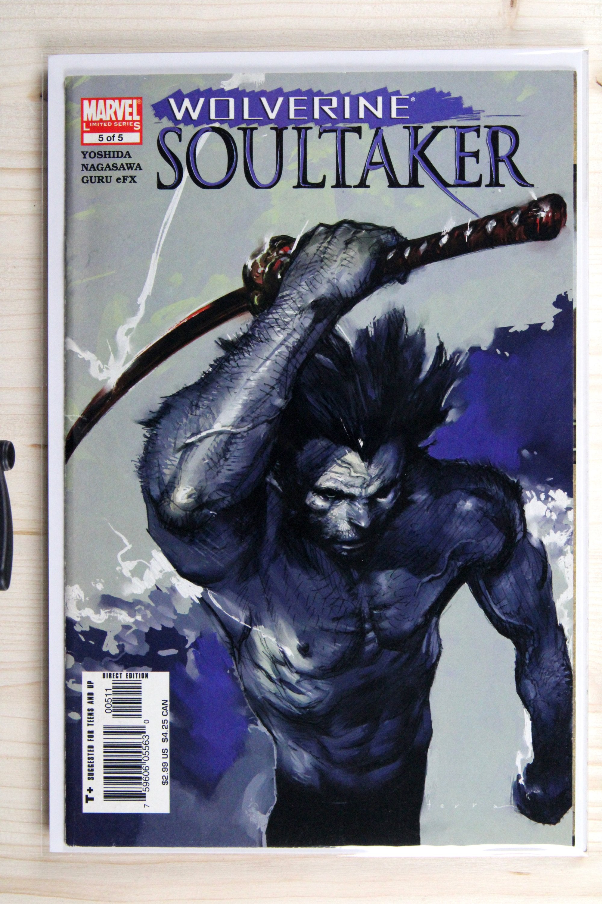 Wolverine: Soultaker #1-5 – Marvel (2005) Full Series