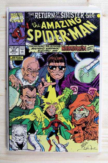 The Amazing Spider-Man #337 – Marvel (1990) 8.0 VF