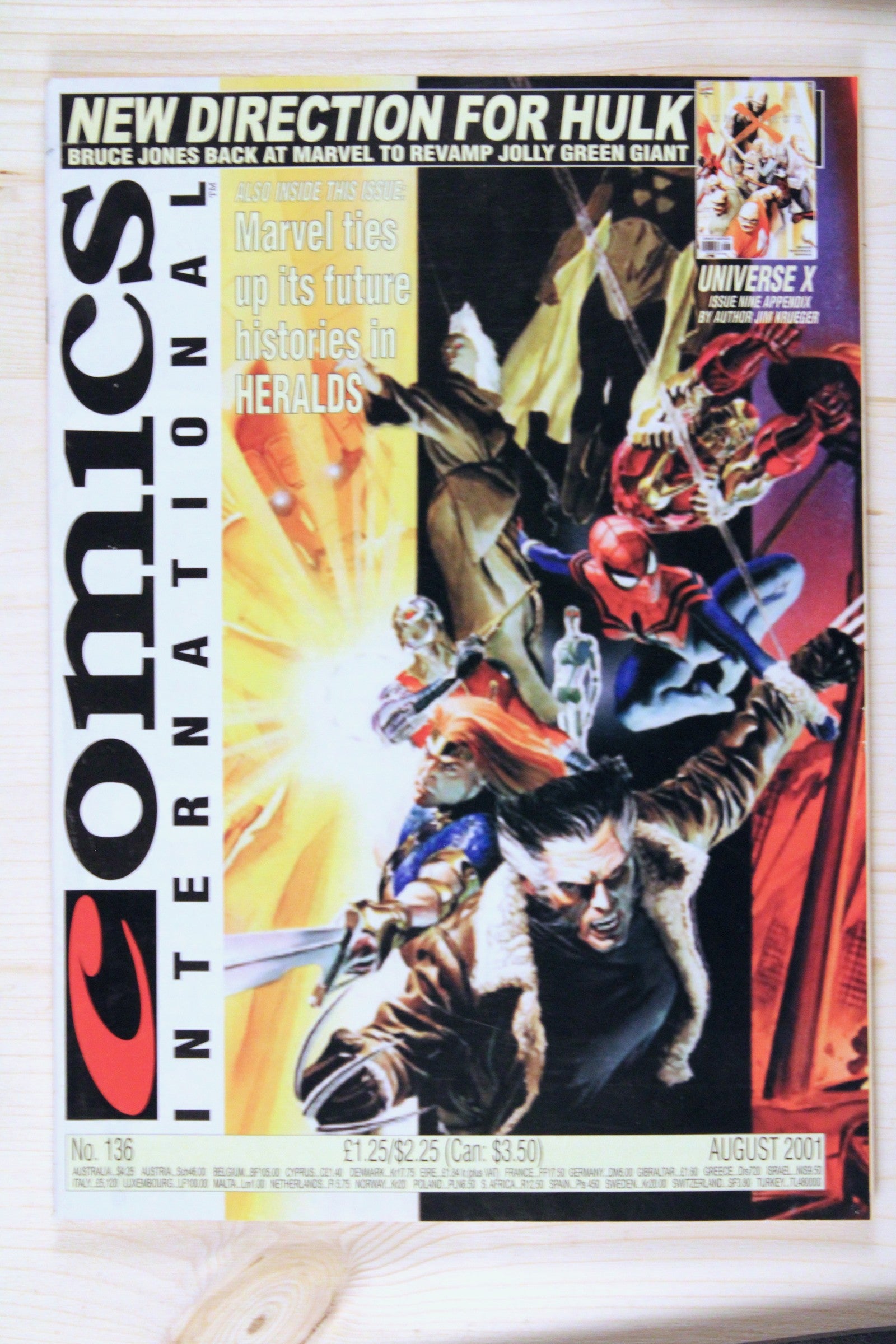 Comics International #136 – Comics International (UK) (2001) 8.0 VF