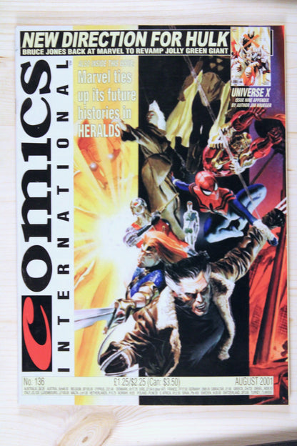 Comics International #136 – Comics International (UK) (2001) 8.0 VF