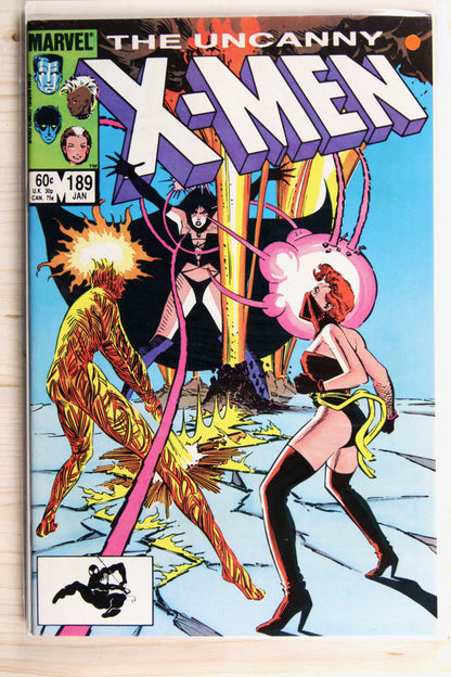 The Uncanny X-Men #189 – Marvel (1985) 9.0 VF/NM Chris Claremont story