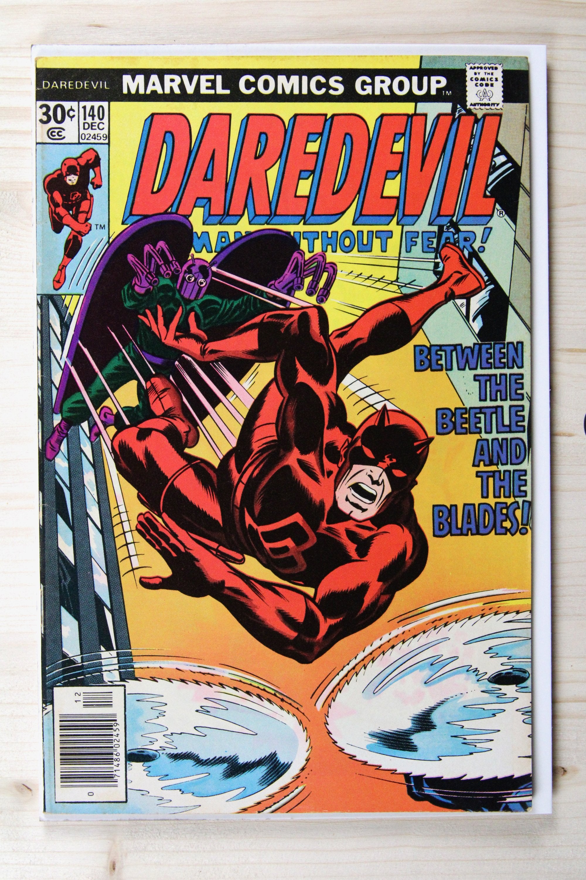 Daredevil #140 – Marvel (1976) 7.0 FN/VF Joe Sinnott cover | Klaus Janson