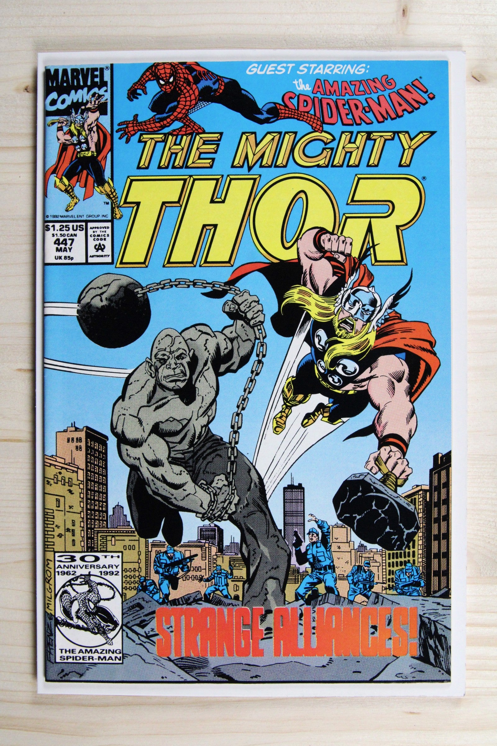The Mighty Thor #447 – Marvel (1992) 9.2 NM-