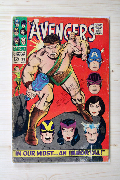 The Avengers #38 – Marvel (1967) 3.0 GD/VG
