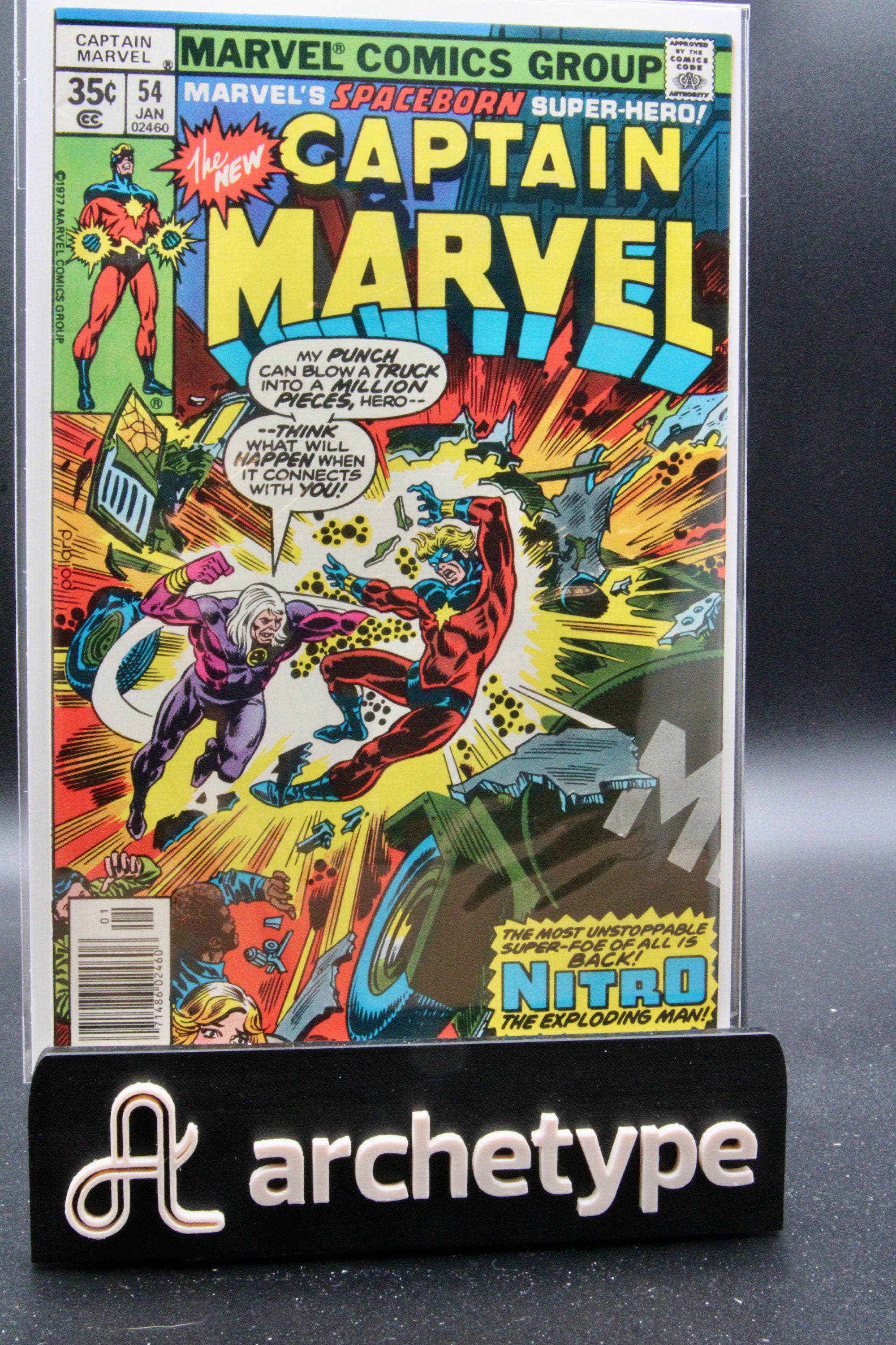 Captain Marvel #54 – Marvel (1978) Terry Austin
