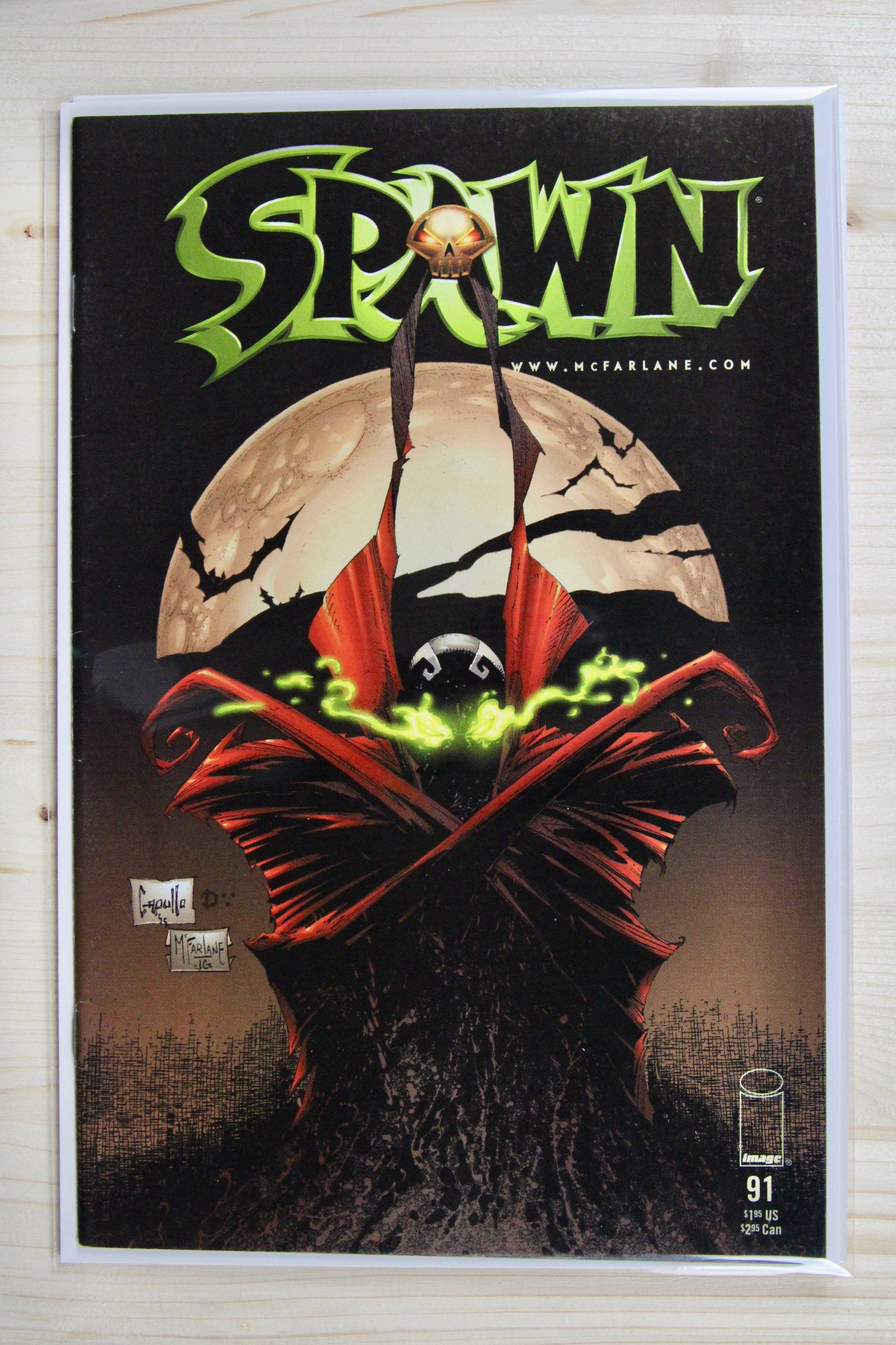 Spawn #91 – Image (2000) 9.4 NM Greg Capullo art | Todd McFarlane story