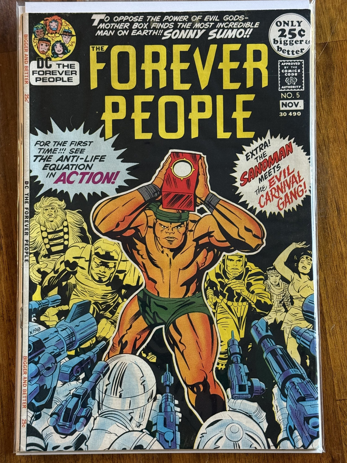 The Forever People #1-11 – DC (1971) Full Series VF Average