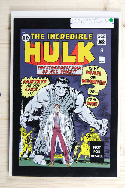 The Incredible Hulk #1 – Marvel (1962) 9.2 NM- Jack Kirby art | Stan Lee story | ToyBiz Reprint