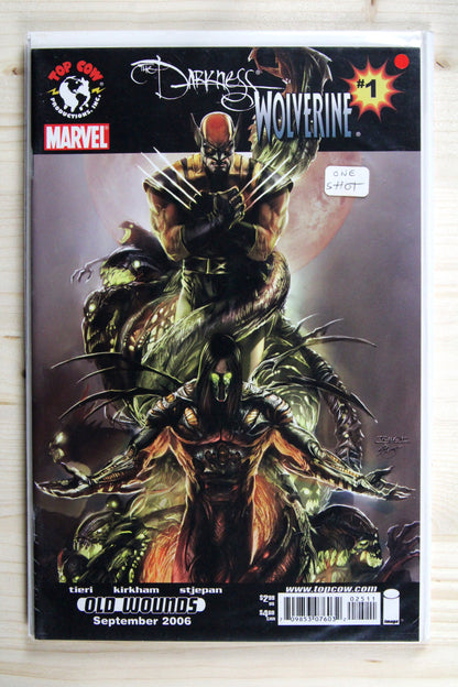 The Darkness/Wolverine #1 – Top Cow Productions (2006) 9.2 NM-