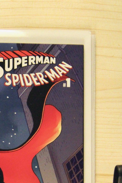 Superman / Spider-Man #1 – DC / Marvel (2026) 9.6 NM+ Art Adams