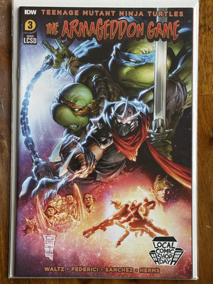 TMNT: The Armageddon Game #3 LCSD Variant – IDW Publishing (2022) 9.6 NM+