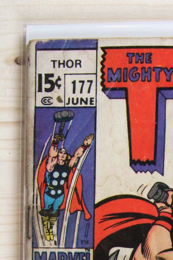 Thor #177 – Marvel (1970) 3.5 VG- Jack Kirby art | Stan Lee story