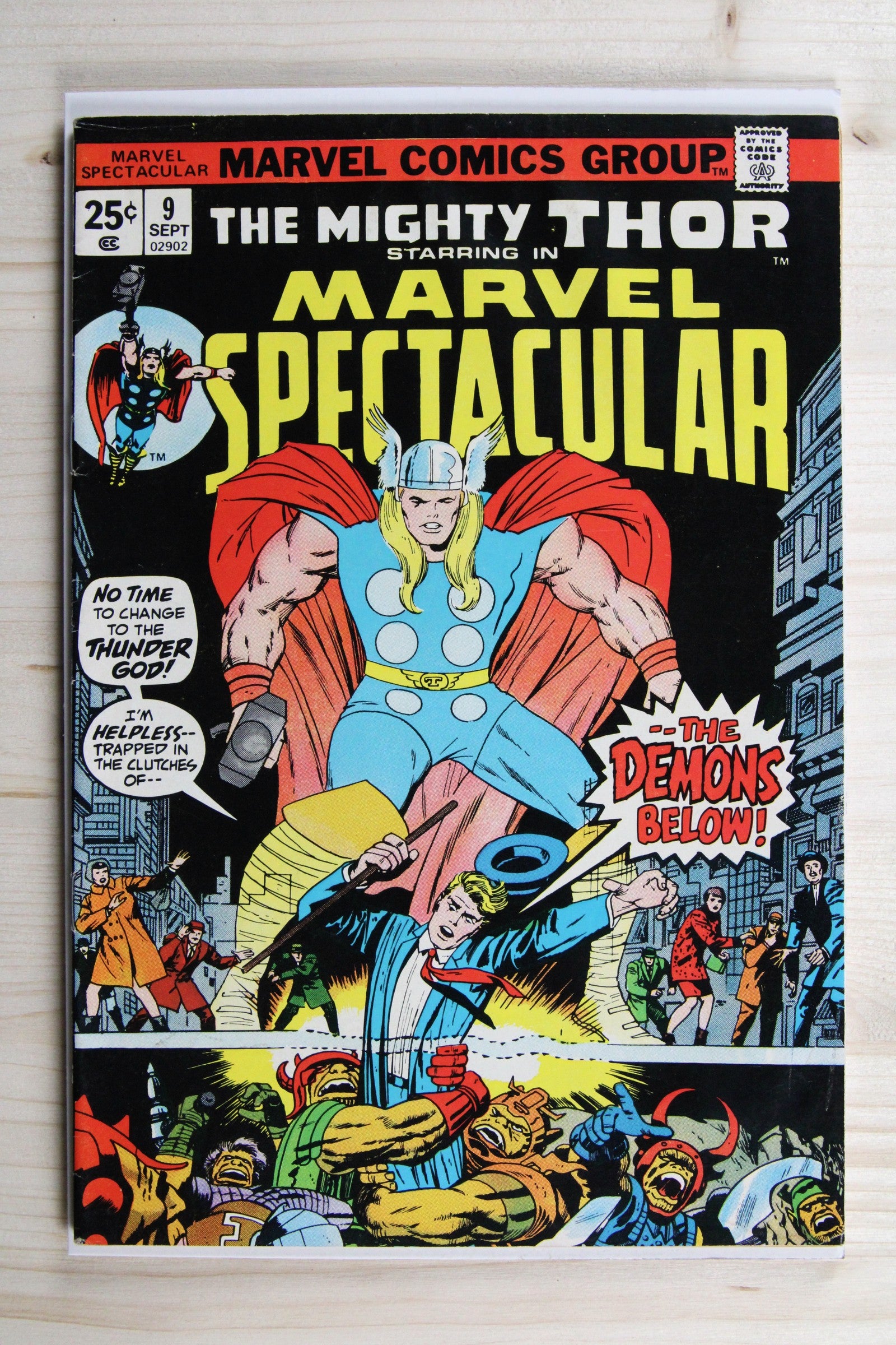Marvel Spectacular #9 – Marvel (1974) 8.0 VF Jack Kirby art | Stan Lee story