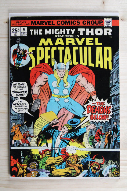 Marvel Spectacular #9 – Marvel (1974) 8.0 VF Jack Kirby art | Stan Lee story