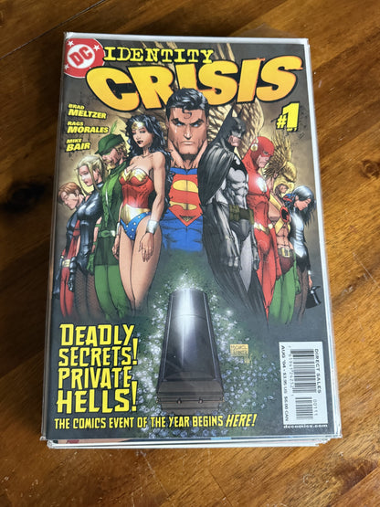Identity Crisis #1-7 – DC (2004) Full Set + Bonuses
