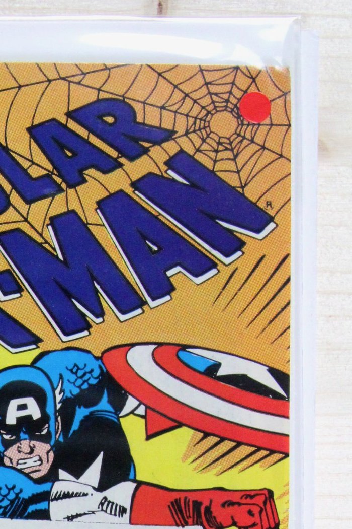 The Spectacular Spider-Man #138 – Marvel (1988) 8.5 VF+ "Captain America" Captain America No More