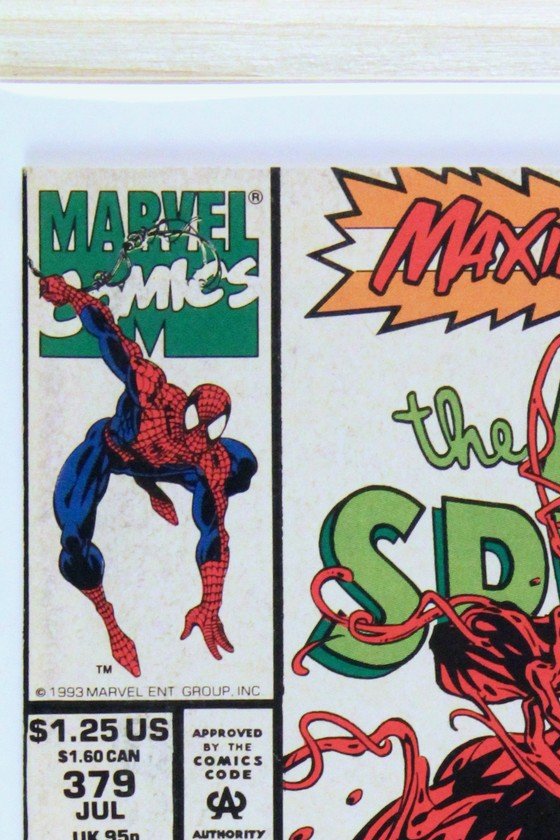 The Amazing Spider-Man #379 – Marvel (1993) 7.5 VF- Maximum Carnage | Direct Edition