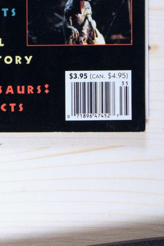 Jurassic Park Official Souvenir Edition - Only Studio-Authorized Magazine – Topps (1993)