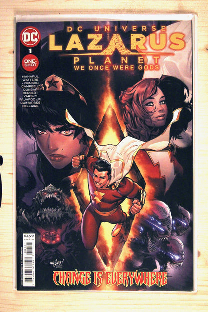 Lazarus Planet: We Once Were Gods #1 – DC (2023) 9.6 NM+ "DC Universe" Lazarus Planet