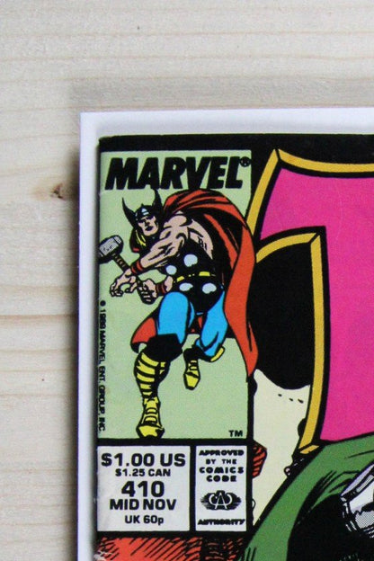 The Mighty Thor #410 – Marvel (1989) 8.0 VF Joe Sinnott