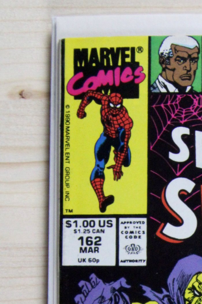 The Spectacular Spider-Man #162 – Marvel (1990) 9.0 VF/NM