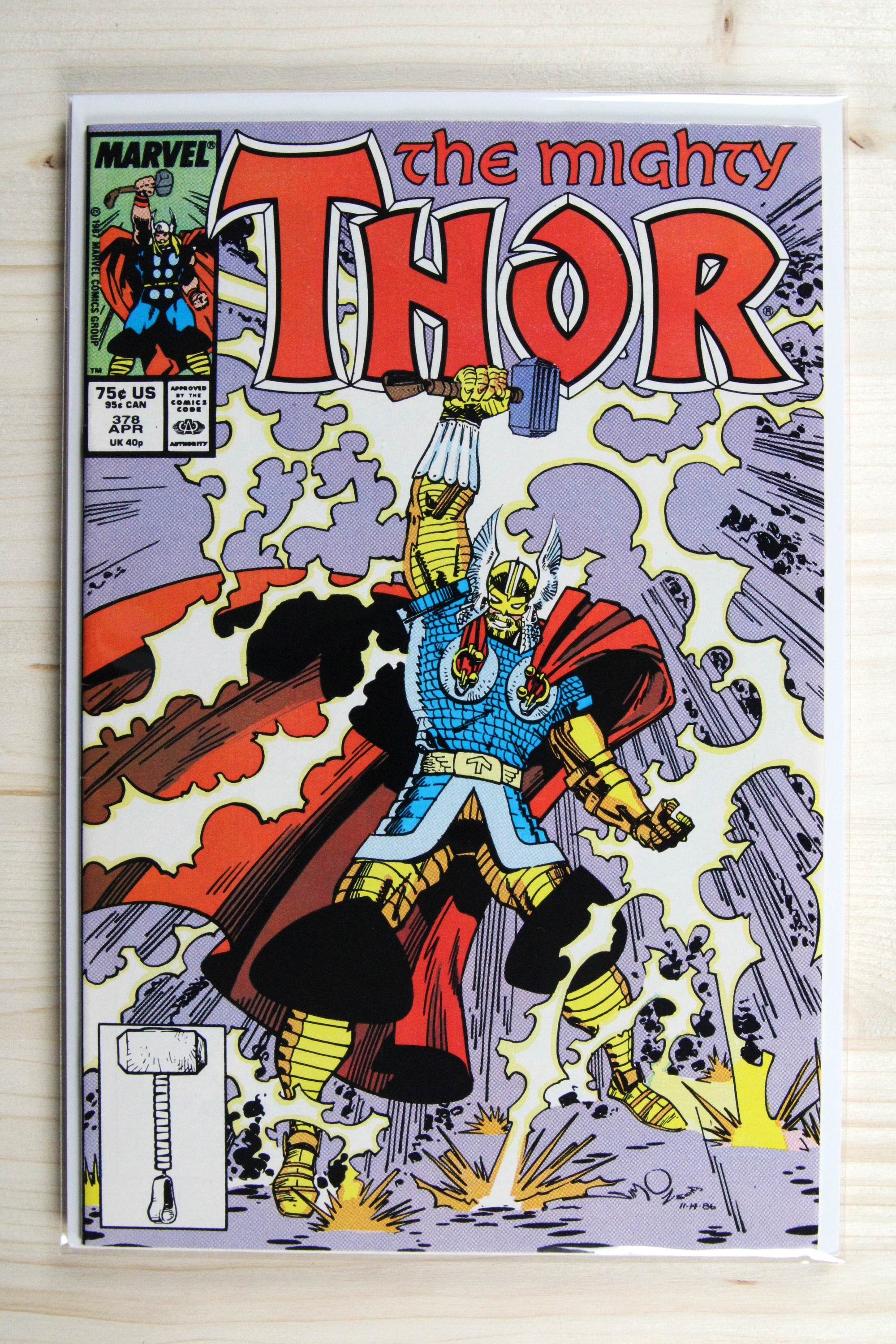 Thor #378 – Marvel (1987) 9.0 VF/NM
