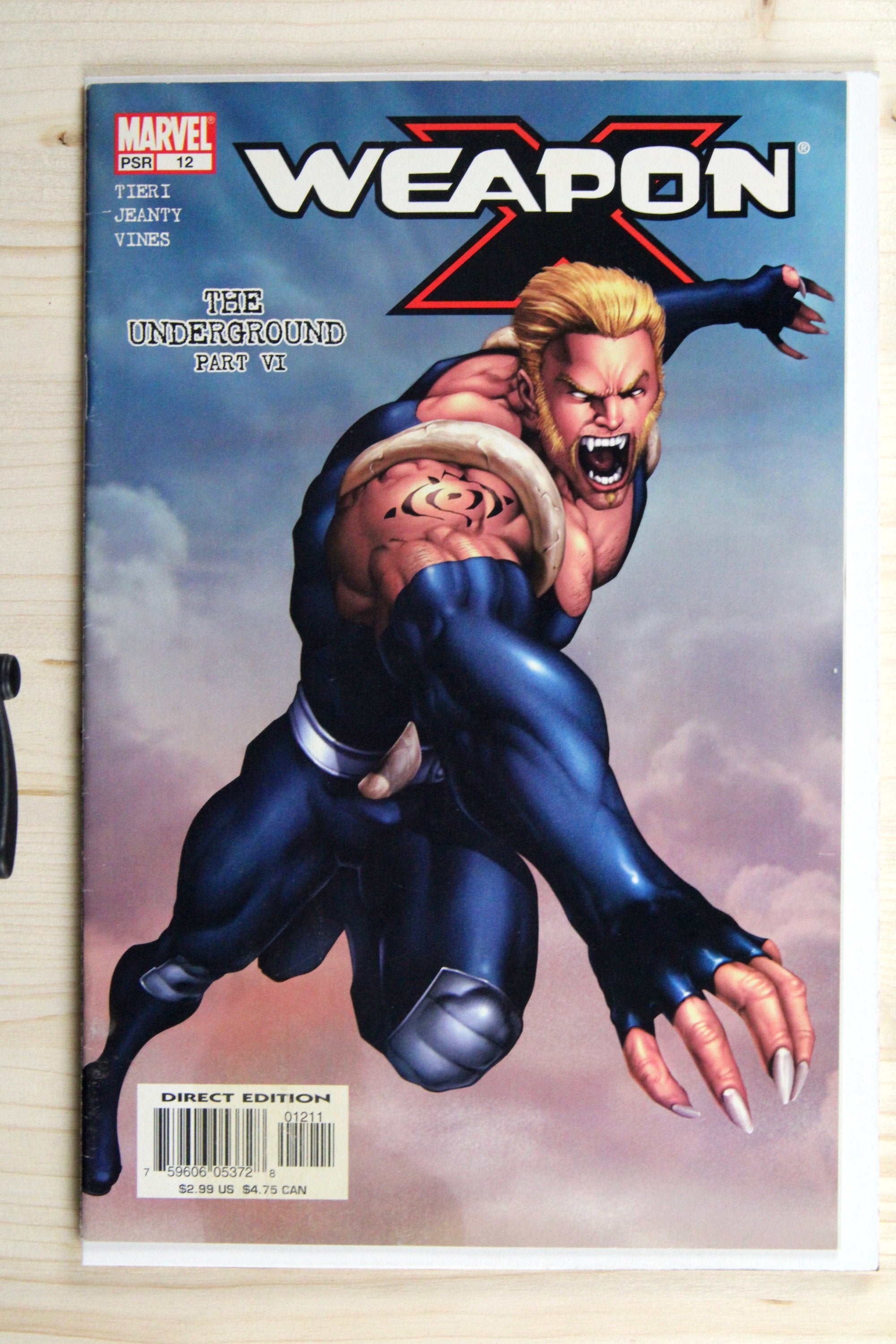 Weapon X #12 – Marvel (2003) 8.0 VF Direct Edition