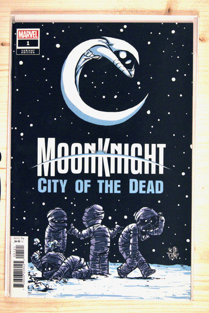 Moon Knight: City of the Dead  #1 – Marvel (2023) 9.6 NM+ Pepe Larraz cover | Skottie Young