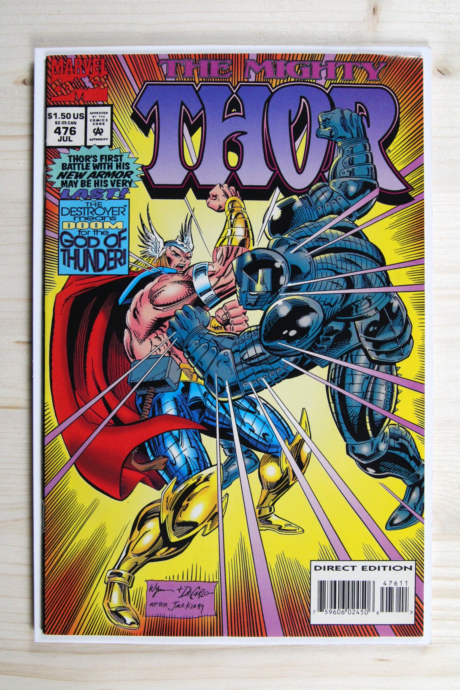 The Mighty Thor #476 – Marvel (1994) 9.0 VF/NM