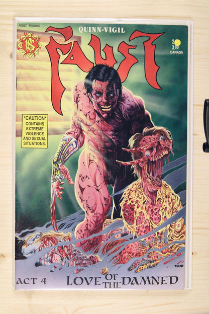 Faust: Love of the Damned #4 – Northstar (1990) 8.5 VF+