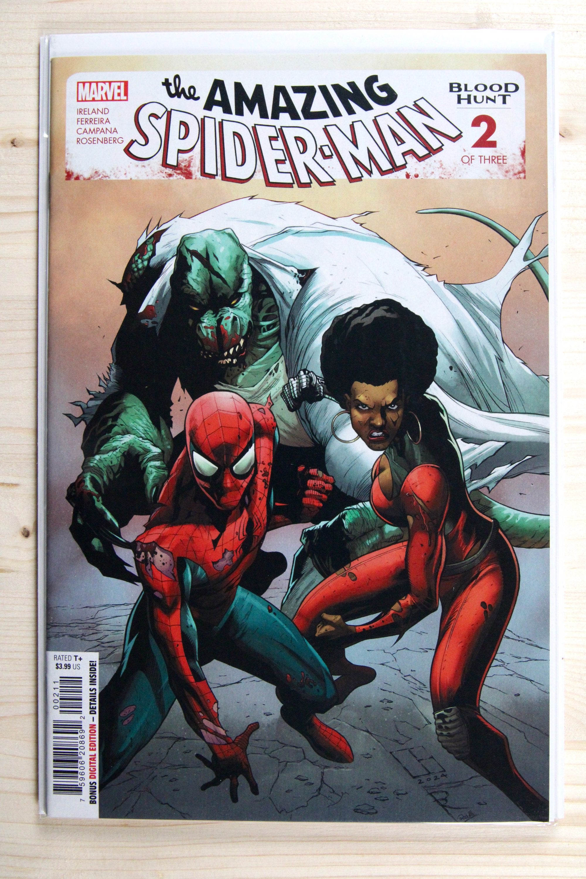The Amazing Spider-Man: Blood Hunt #2 – Marvel (2024) 9.6 NM+