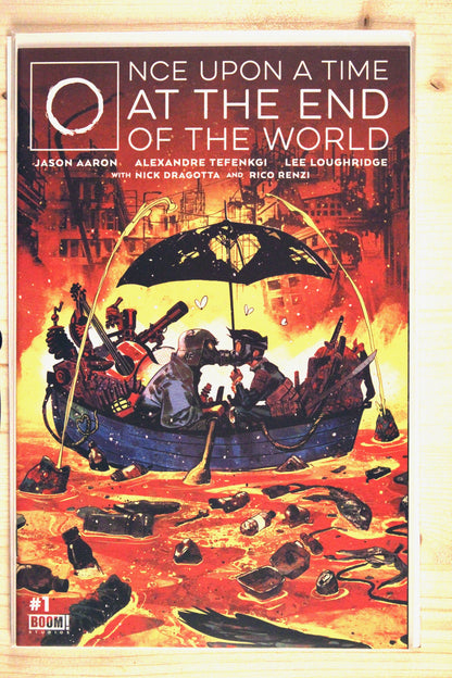 Once Upon a Time at the End of the World #1 – Boom! Studios (2022) 9.6 NM+ Book One: Love in the Wasteland | Jason Aaron story