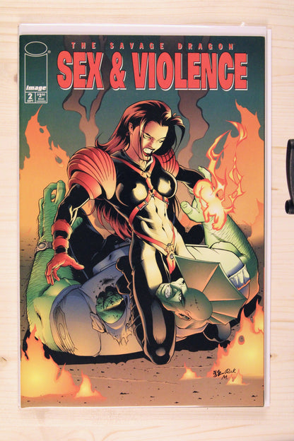 Savage Dragon: Sex and Violence #1-2 – Image (1997) Full Series