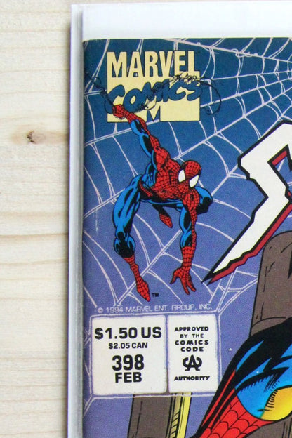 The Amazing Spider-Man #398 – Marvel (1995) 8.0 VF Web of Death