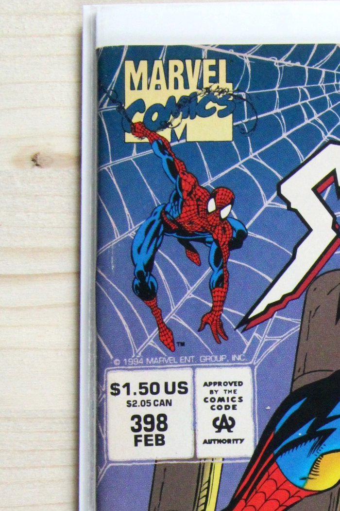 The Amazing Spider-Man #398 – Marvel (1995) 8.0 VF Web of Death