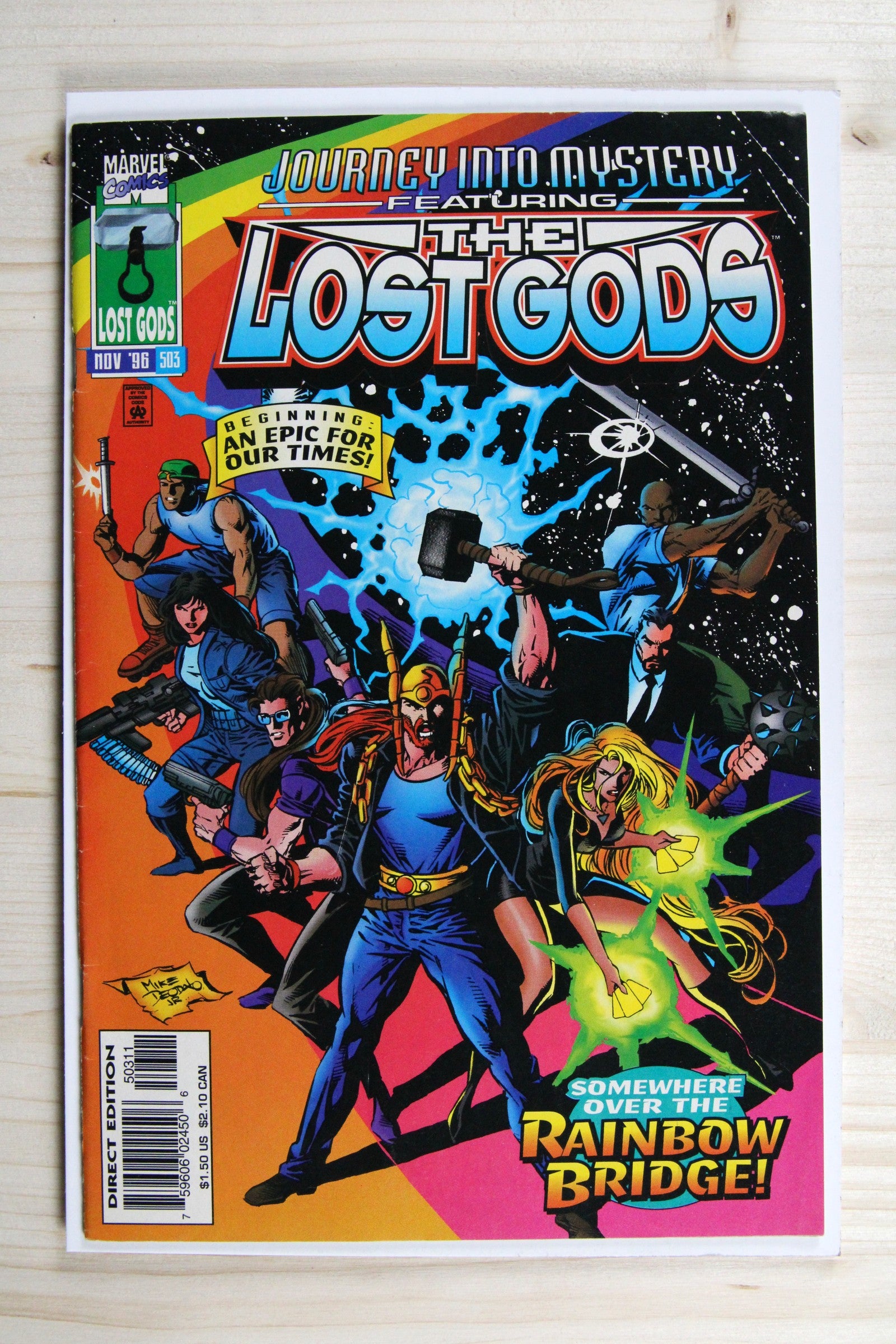 Journey into Mystery #503 – Marvel (1996) 9.2 NM- The Lost Gods