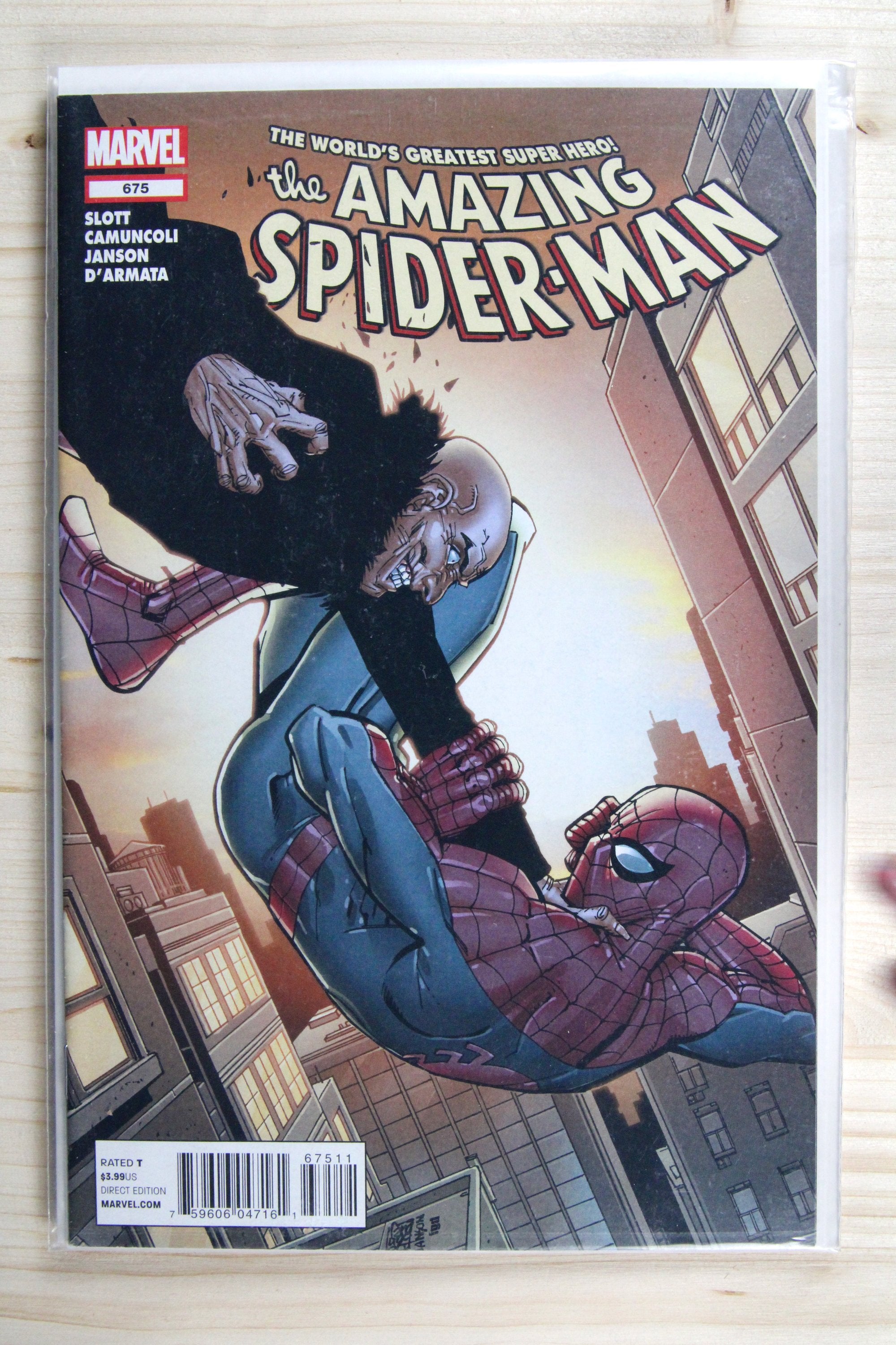 The Amazing Spider-Man #675 – Marvel (2012) 9.4 NM Klaus Janson