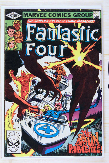 Fantastic Four #227 – Marvel (1981) 7.5 VF- Joe Sinnott cover