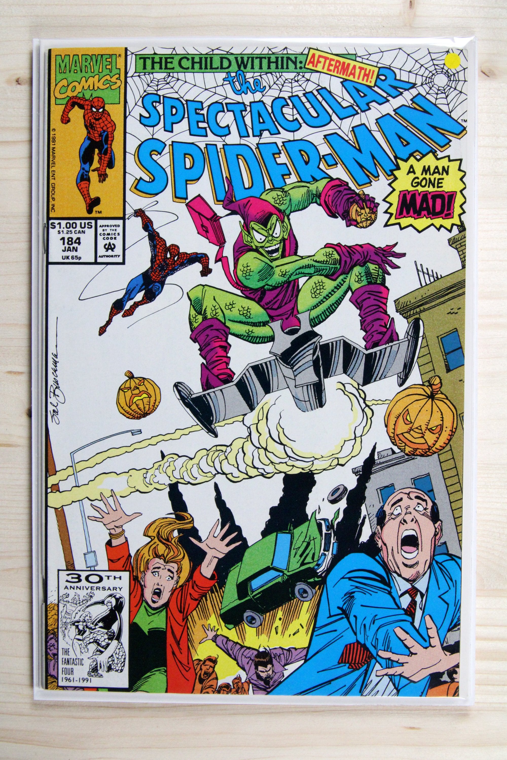 The Spectacular Spider-Man #184 – Marvel (1992) 9.2 NM-