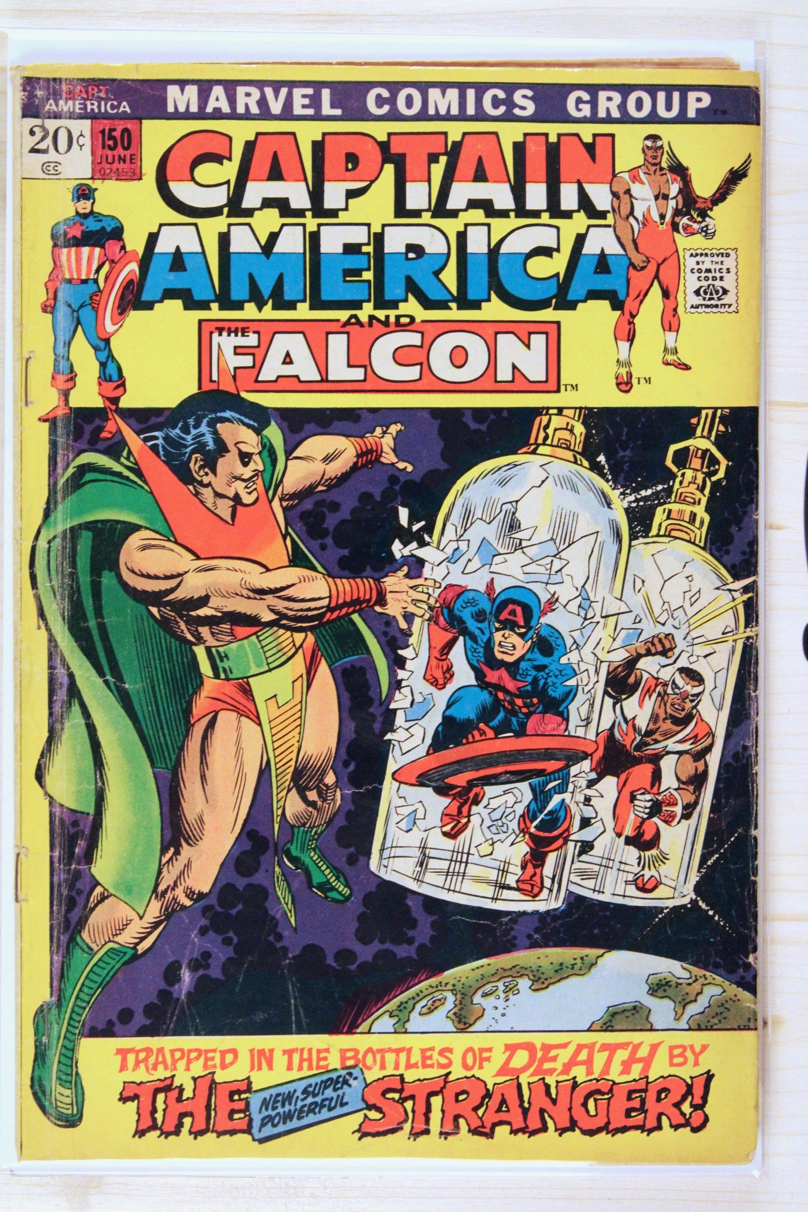 Captain America #150 – Marvel (1972) 4.0 VG Stan Lee