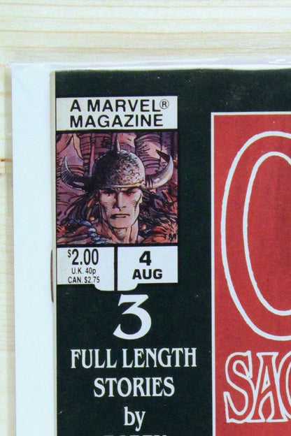 Conan Saga #4 – Marvel (1987) 8.5 VF+