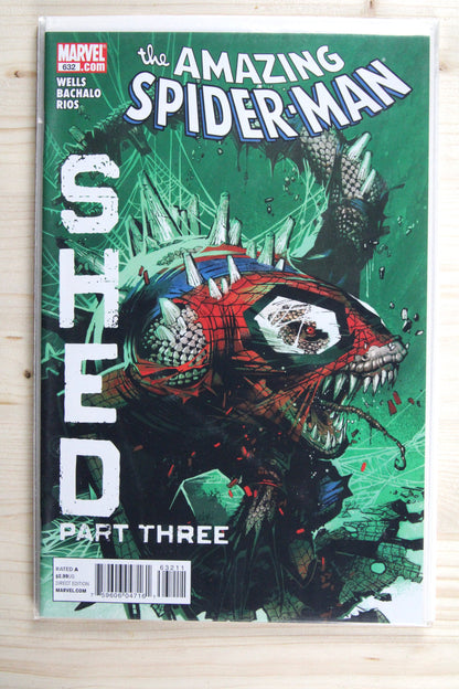 The Amazing Spider-Man #632 – Marvel (2010) 9.4 NM The Gauntlet