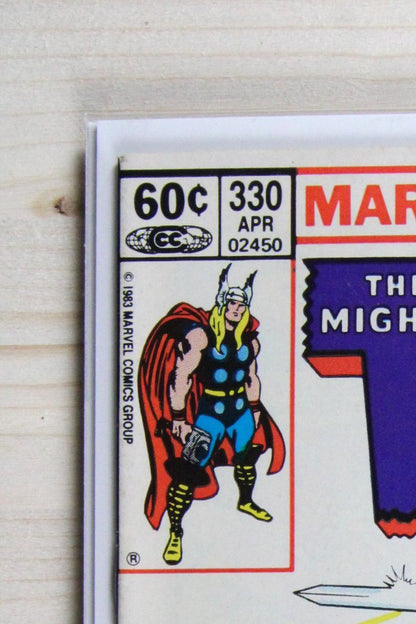 Thor #330 – Marvel (1983) 9.0 VF/NM
