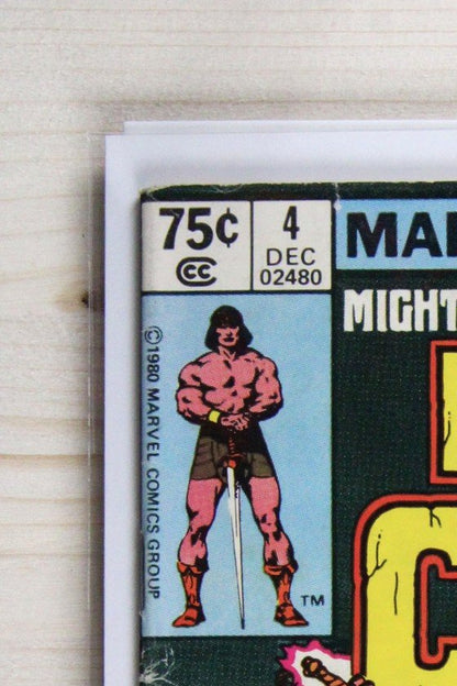 King Conan #4 – Marvel (1980) 6.5 FN+ Newsstand Edition