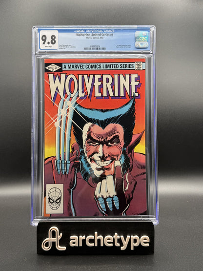 Wolverine #1 – Marvel (1982) CGC 9.8 NM/MT White Pages Chris Claremont story